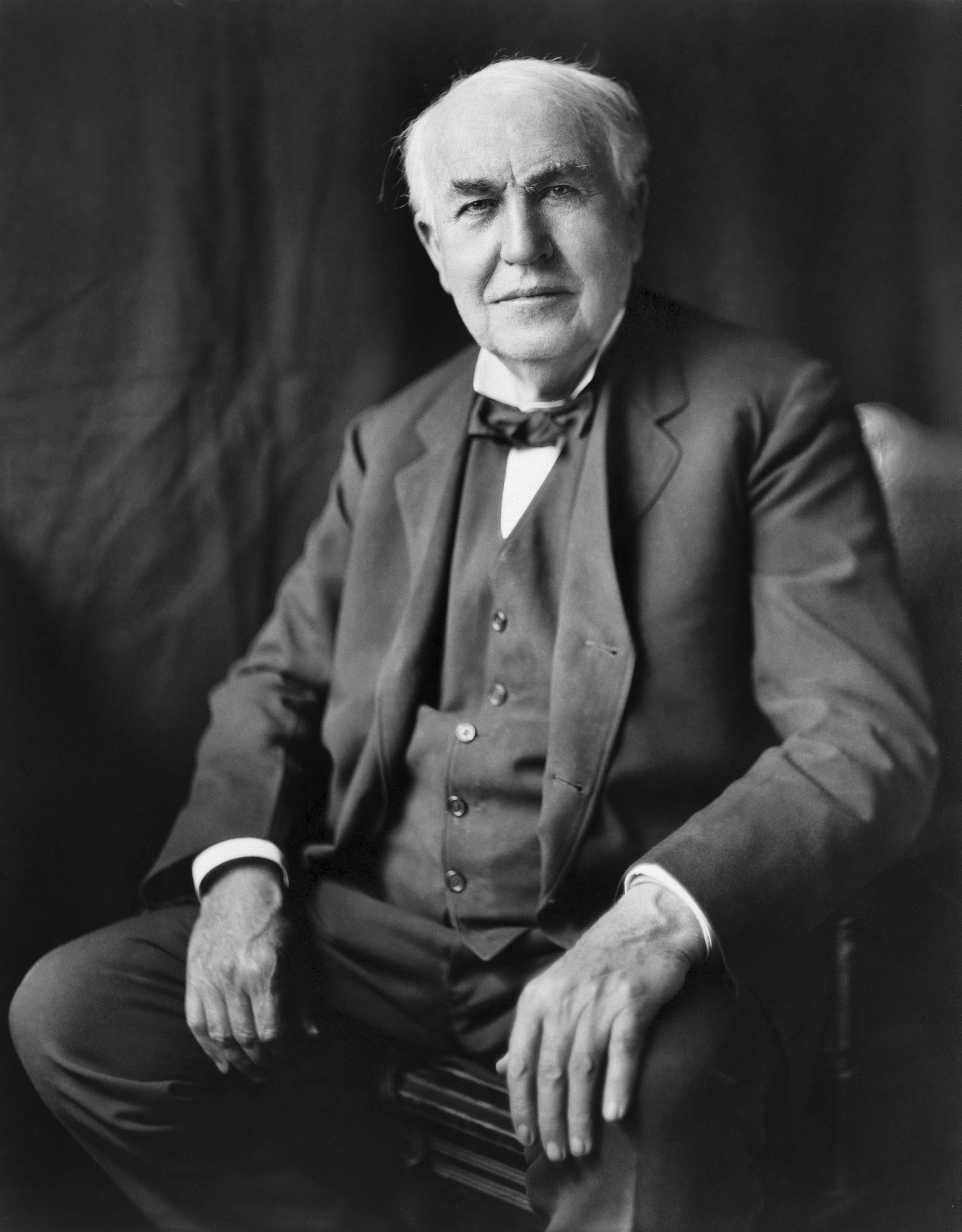 Thomas Alva Edison, inventor of the phonograph